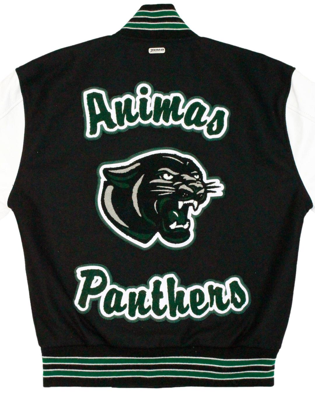 Animas High School Panthers Varsity Jacket, Animas, NM - Back