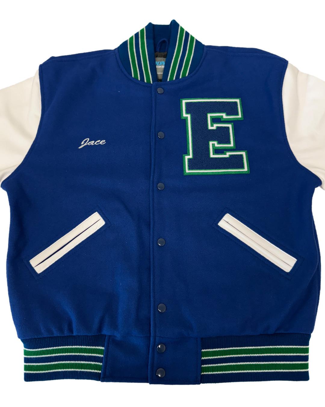 Eastlake High School Titans Letterman Jacket, Chula Vista, CA - F