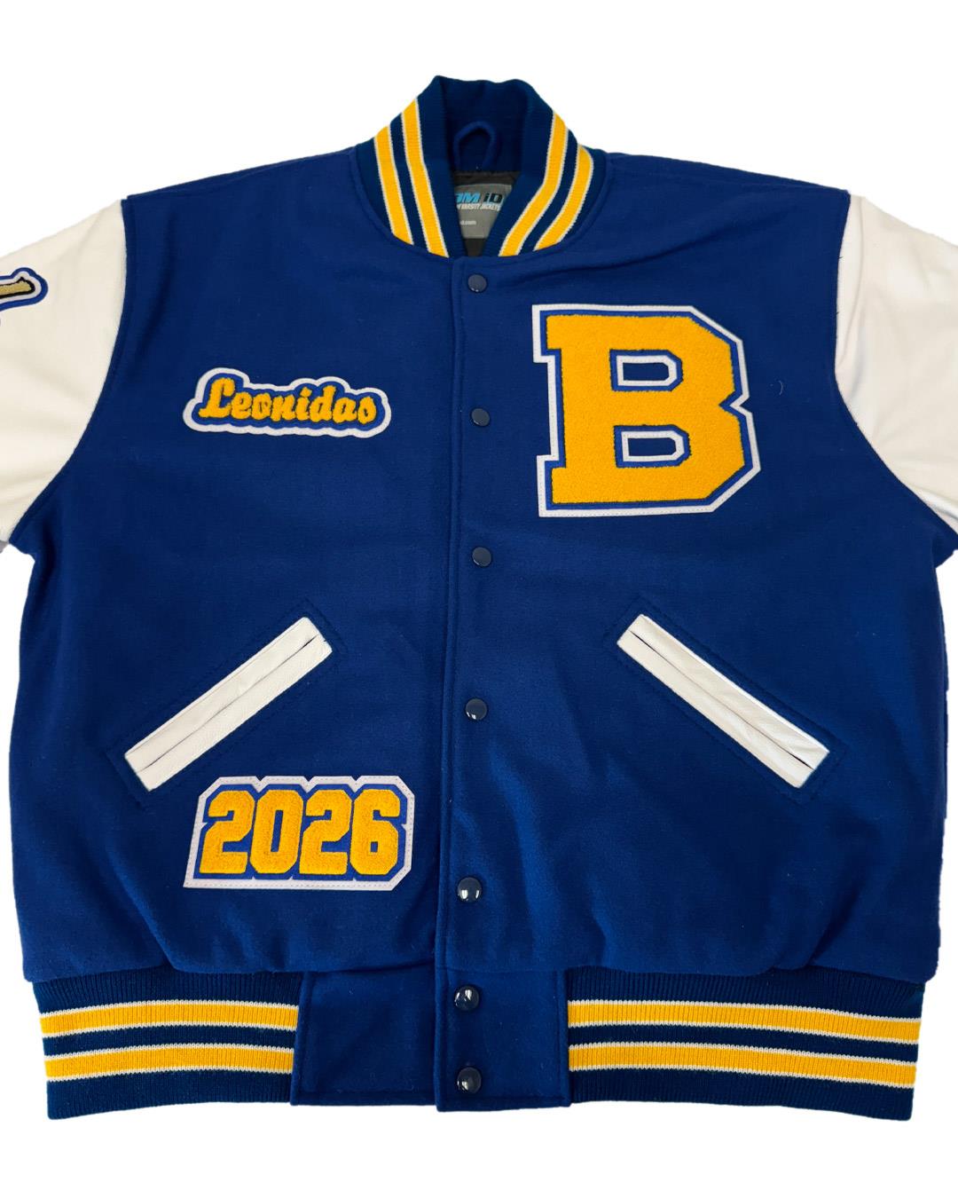 Bremerton High School Knights Leather Man Jacket, Bremerton, WA - F