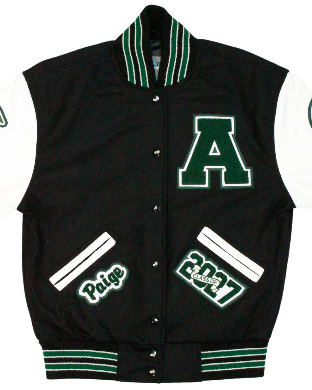 Animas High School Panthers Varsity Jacket, Animas, NM - Front